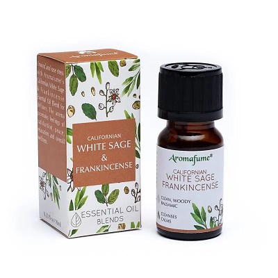 White sage and frankincense